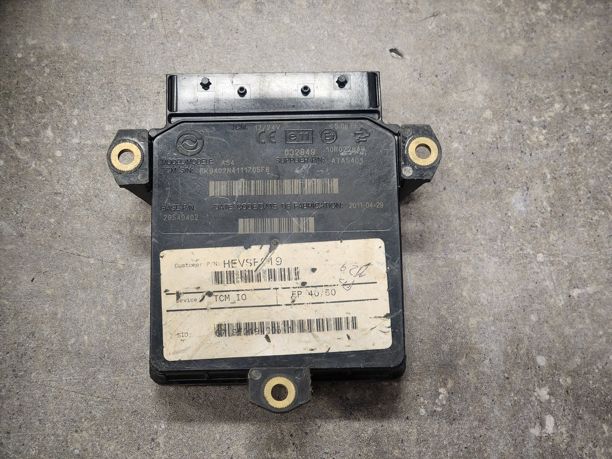 Allison, TCM Part # 29549402, Model No. A54, e11, 10R022849