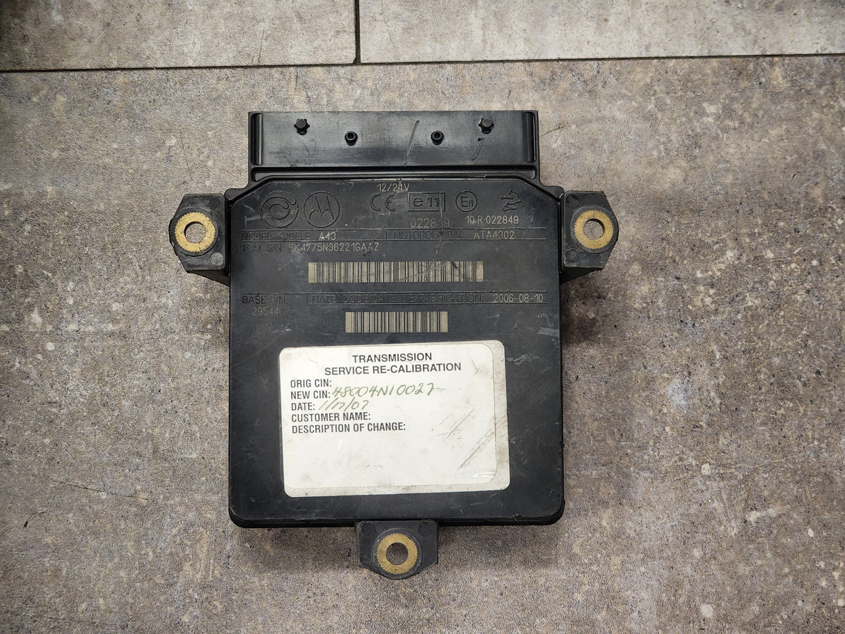 Allison, TCM Part # 29544775, Model No. A43, e11, 10R022849