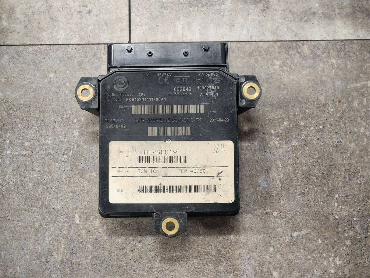 Allison B300, TCM Part # 29545324, Model No. A43, e11, 10R022849