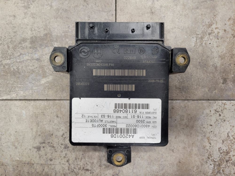 2006 Allison 3000PTS TCM For Sale, Part# 29545323, Transmission Control Module