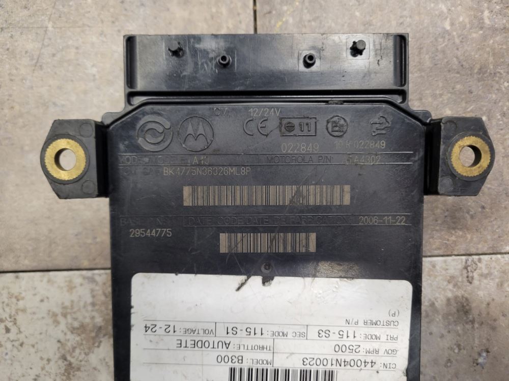 2006 Allison B300 TCM For Sale, Part# 29544775, Transmission Control Module