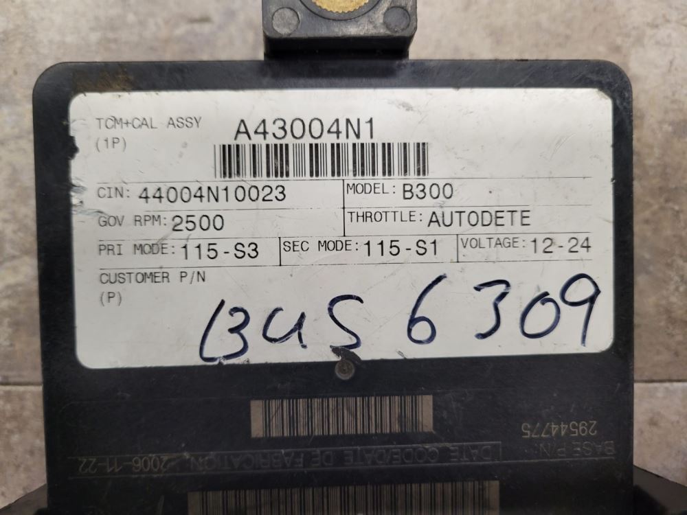 2006 Allison B300 TCM For Sale, Part# 29544775