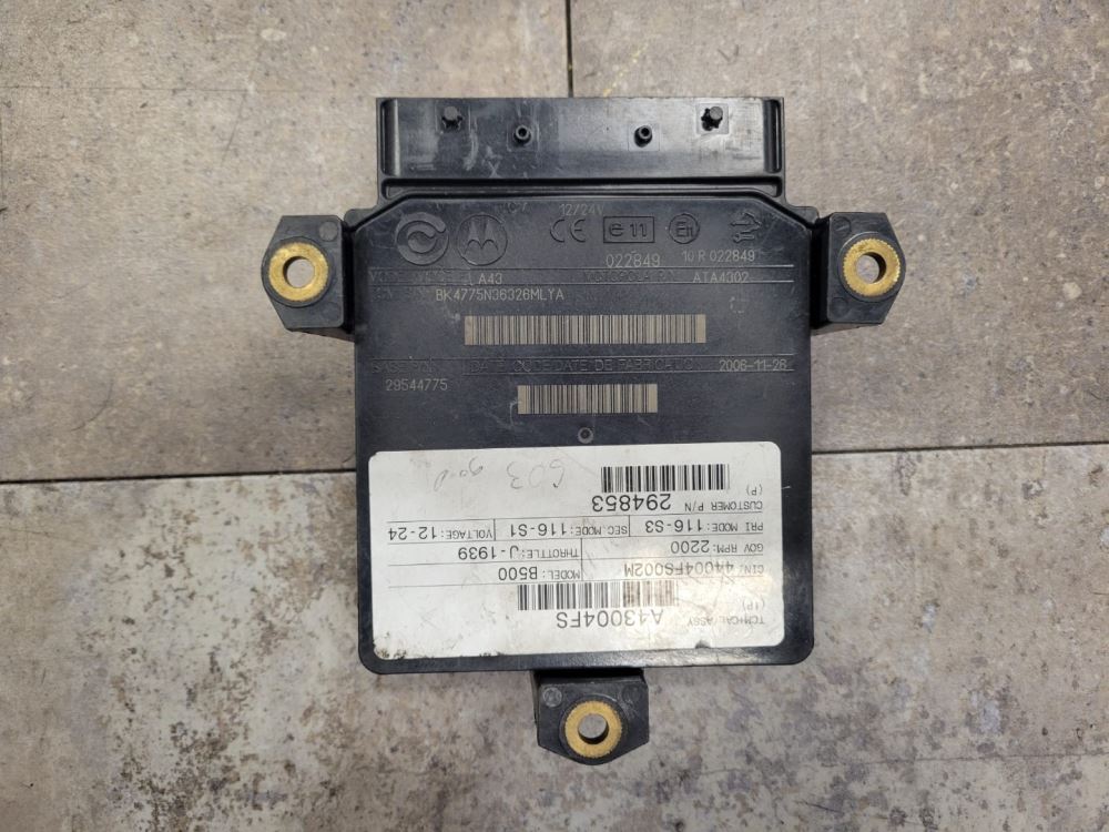 2006 Allison B500 TCM For Sale, Part# 29544775, Transmission Control Module