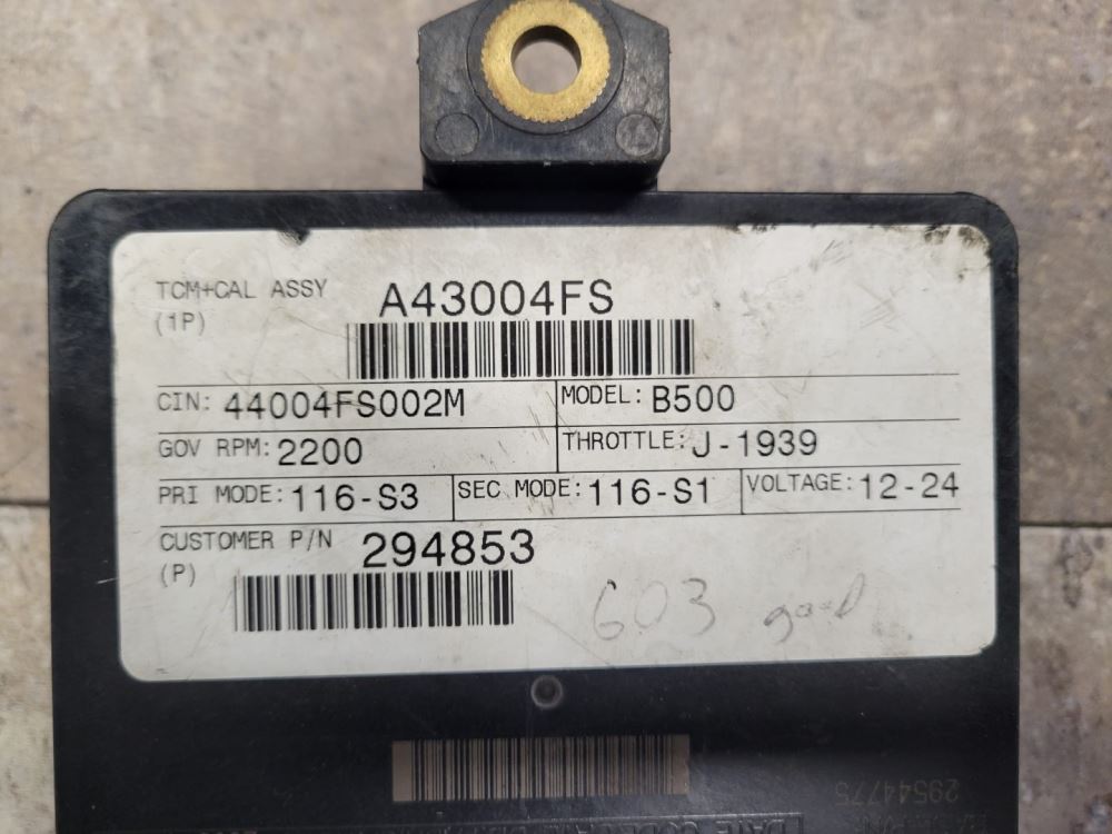2006 Allison B500 TCM For Sale, Part# 29544775, Transmission Control Module