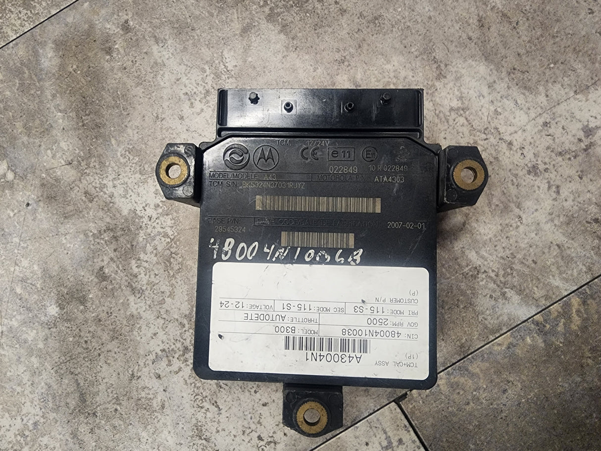 Allison B300 TCM Part # 29545324, Model No. A43