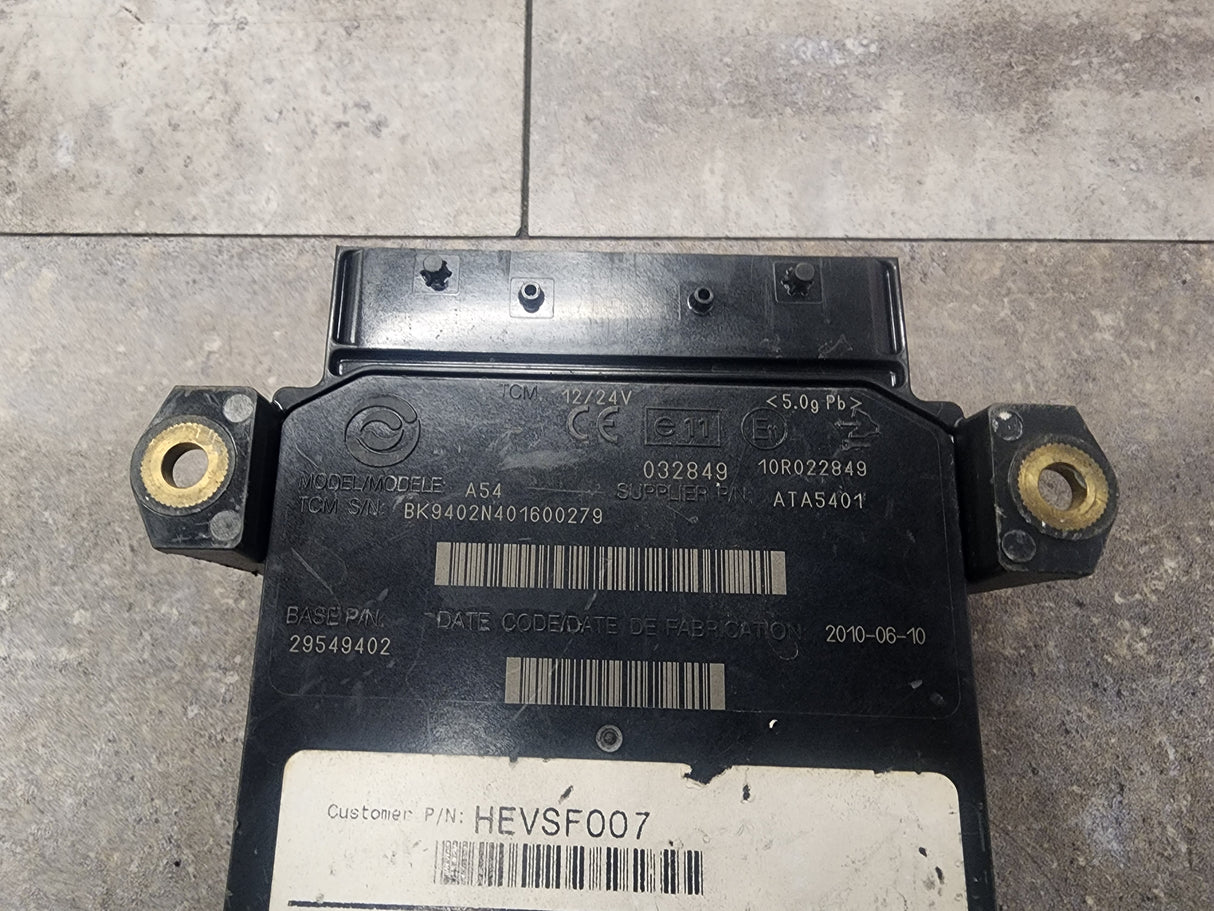 Allison TCM Part # 29549402, Model No. A54, e11, 10R022849