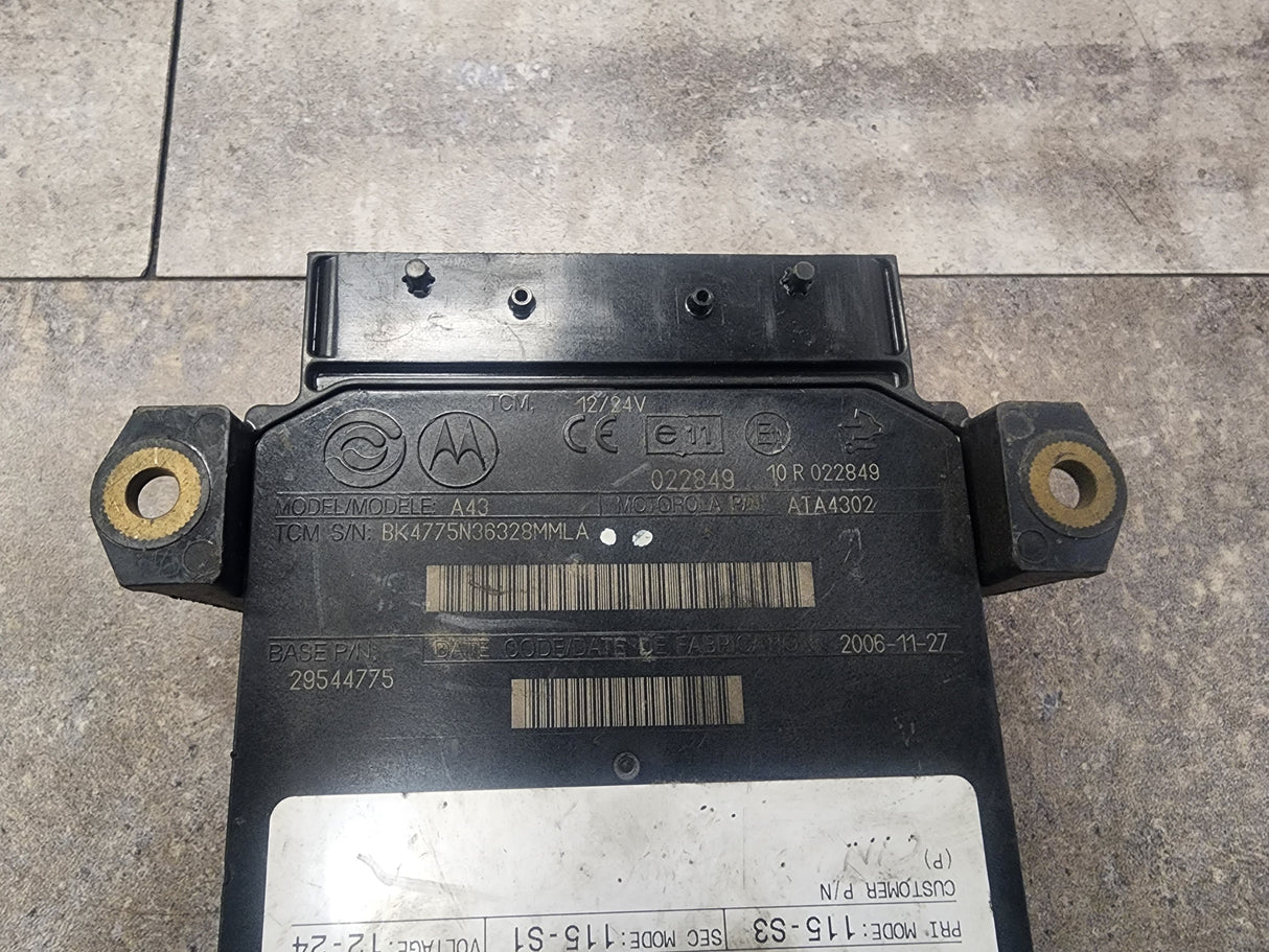 Allison D300, TCM Part # 29544775, Model No. A43, e11, 10R022849