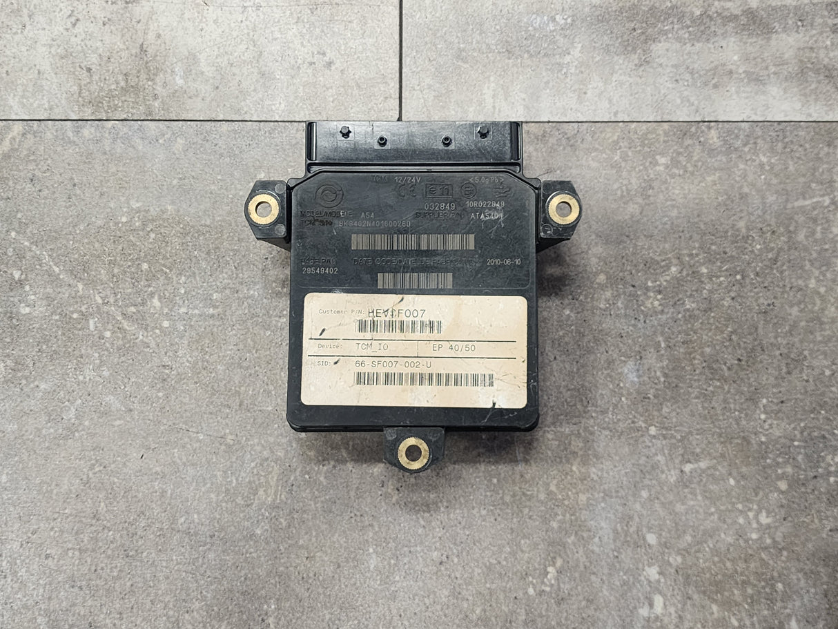 Allison, TCM Part # 29549402, Model No. A54, e11, 10R022849, Supplier P/N # ATA5401