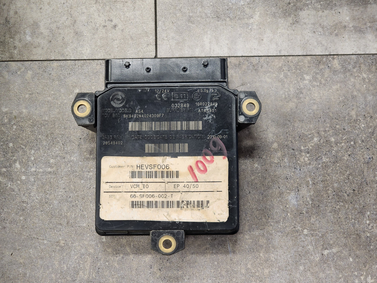 Allison, TCM Part # 29549402, Model No. A54, e11, 10R022849