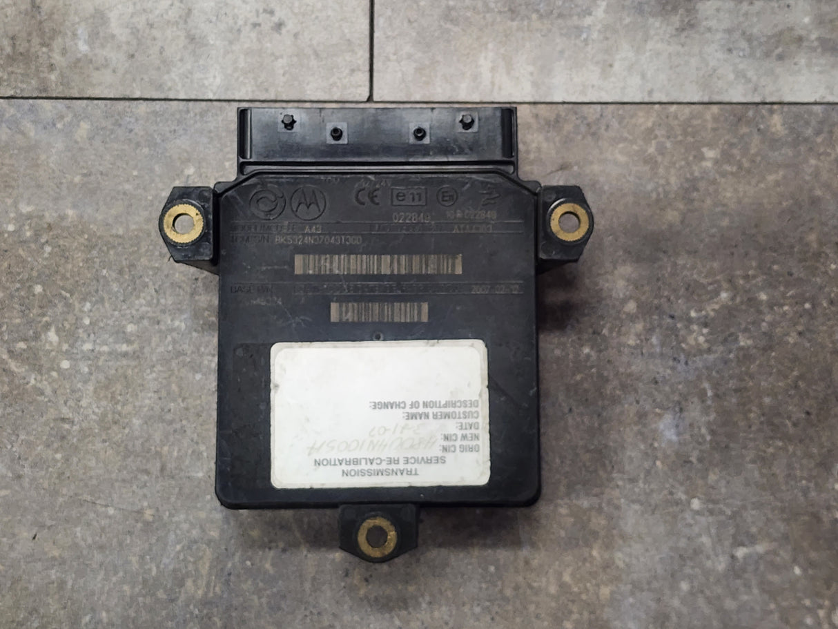 Allison, TCM Part # 29545324, Model No. A43, e11, 10R022849, Supplier P/N # ATA4303