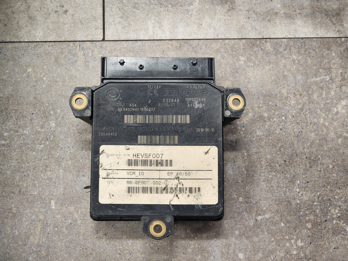 Allison, TCM Part # 29549402, Model No. A54, e11, 10R022849