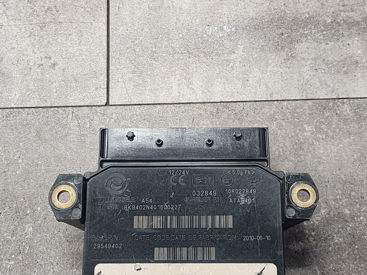 Allison, TCM Part # 29549402, Model No. A54, e11, 10R022849