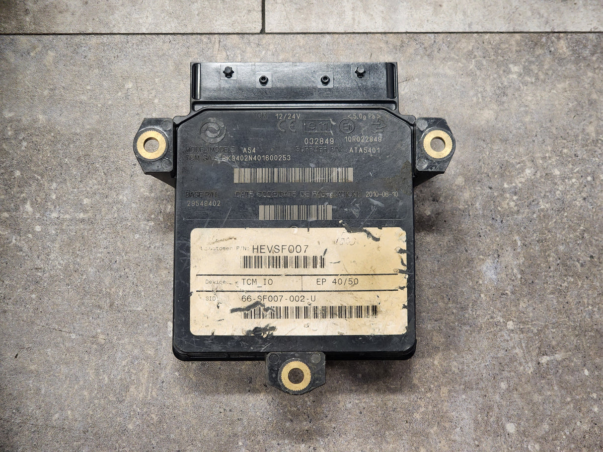 Allison, TCM Part # 29549402, Model No. A54, e11, 10R022849