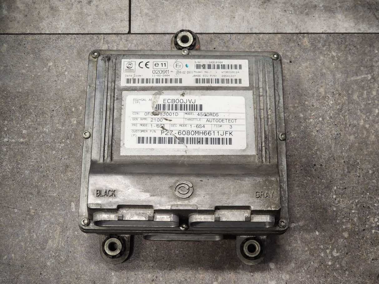 Allison 4500RDS, ECM Part # 29543300, Base ECU P/N 29541227