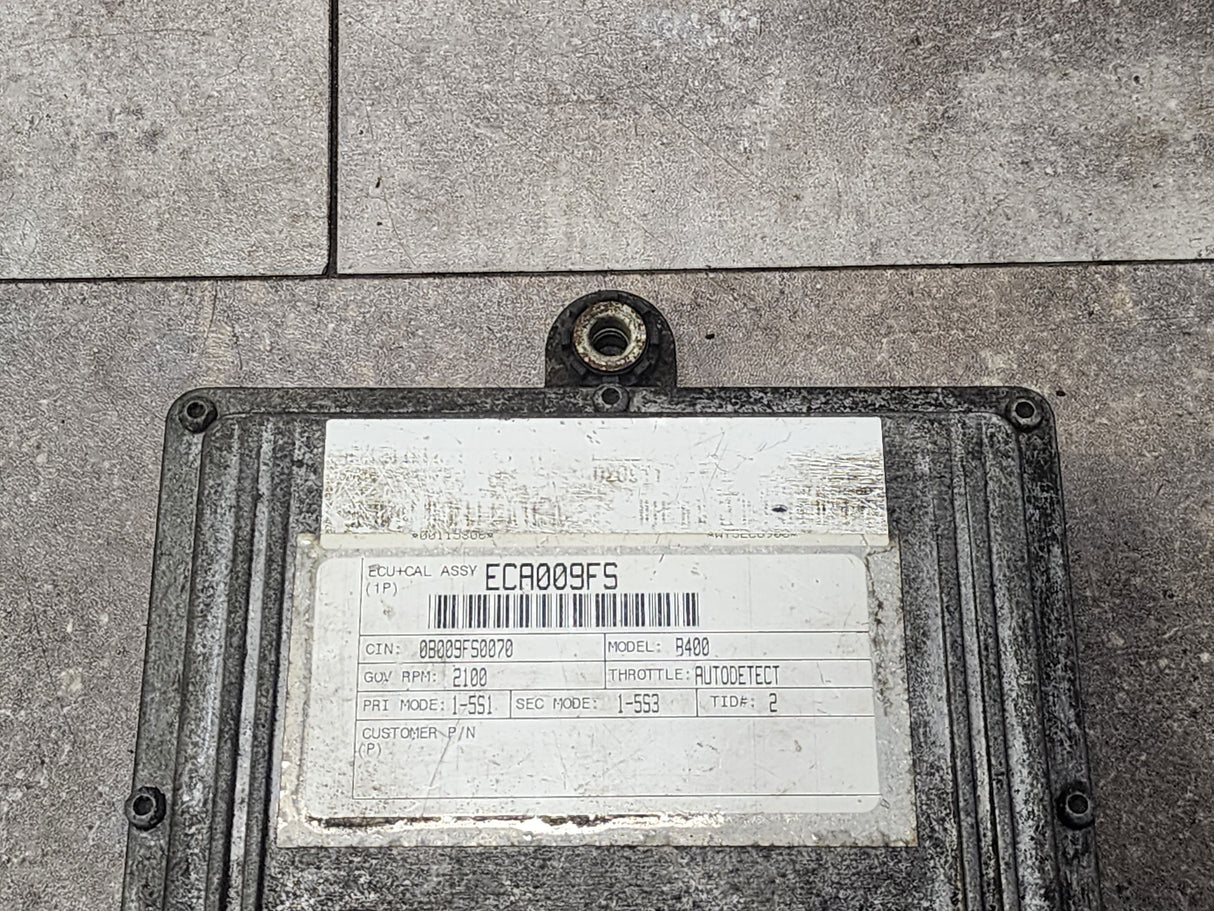 Allison B400, E11, ECU+CAL ASSY # ECA009FS, CIN # 0B009FS0070