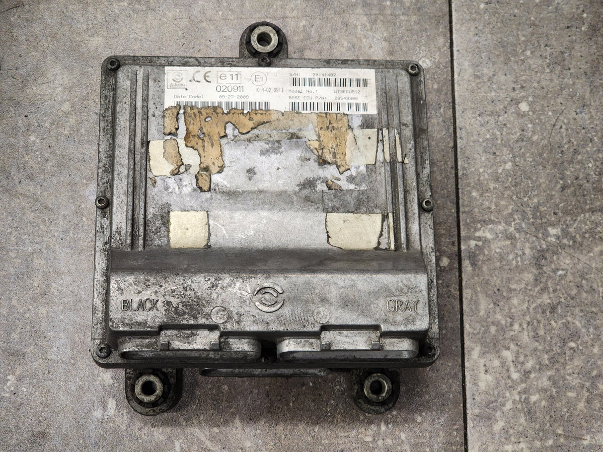 2009 Allison, E11, Part # 29543300, Model No. WT3CU912, Serial # 20141487