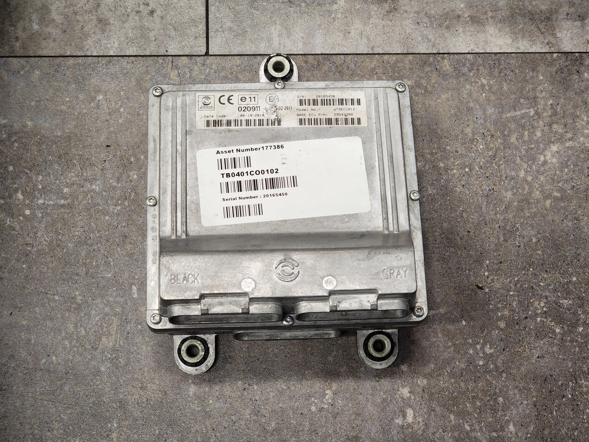 2014 Allison TCM BASE ECU P/N 29543300, E11, Model No. WT3CU912