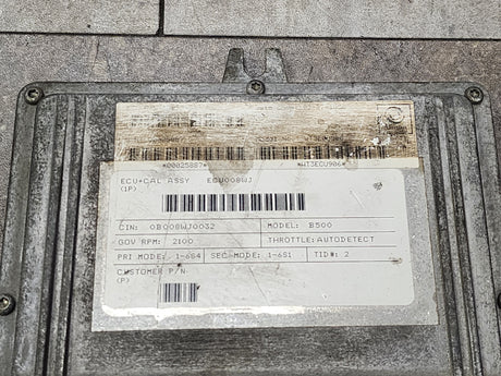 B500 Allison ECU+CAL ASSY ECU008WJ, CIN # 0B008WJ0032