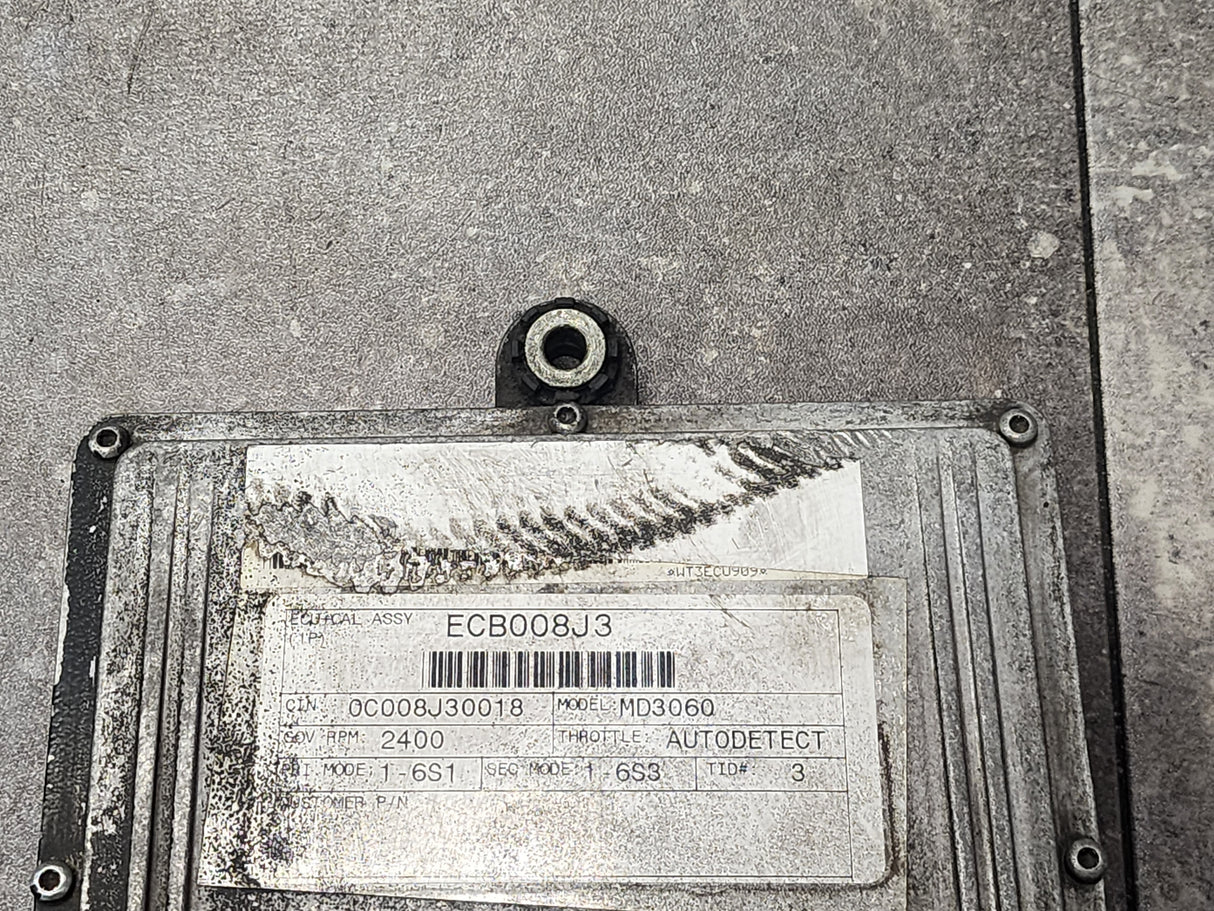 MD3060 Allison, Model No. WT3ECU909, e11, 020911, 10R02 0911