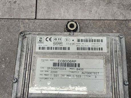 B400 Allison, TCM Part # 29541227, Model No. WT3ECU911A, e11, 020911