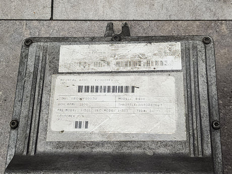 B400 Allison, Model No. WT3ECU907, e11, 020911, 10R02 0911