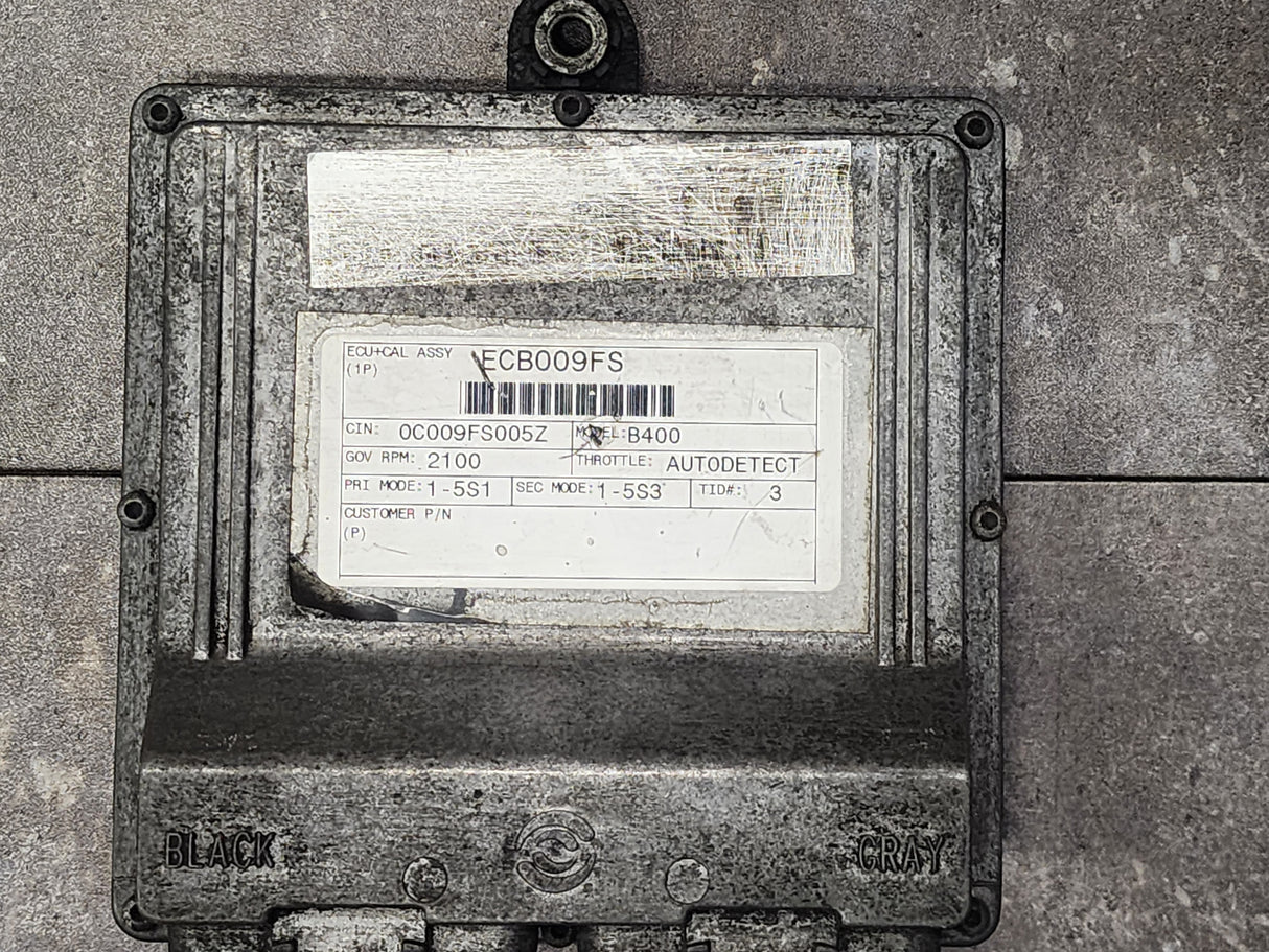 B400 Allison, ECU+CAL ASSY ECB009FS, CIN # 0C009F005Z