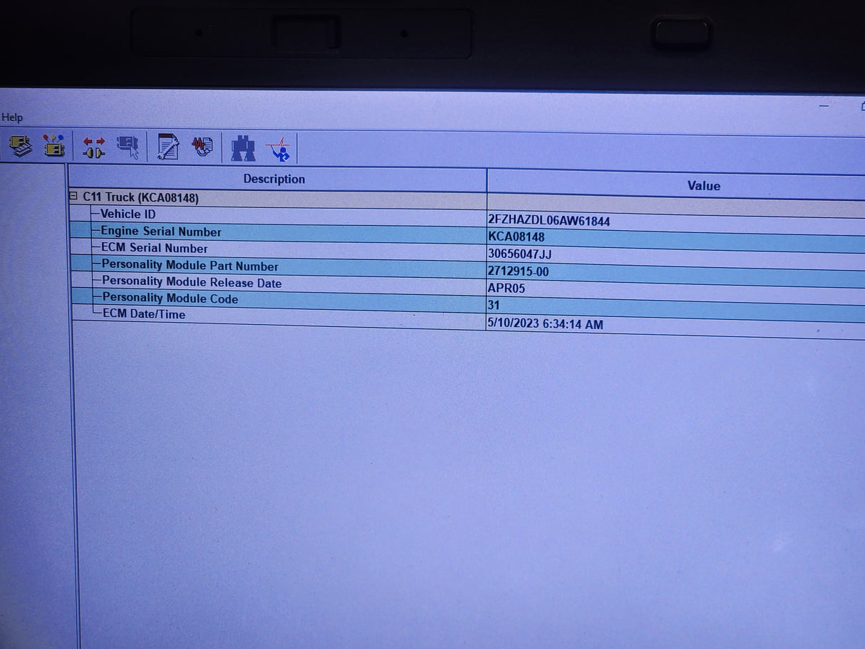 Caterpillar C11 ECM Part # 240-5302-02 , 70-PIN, Personality Module Part # 2712915-00