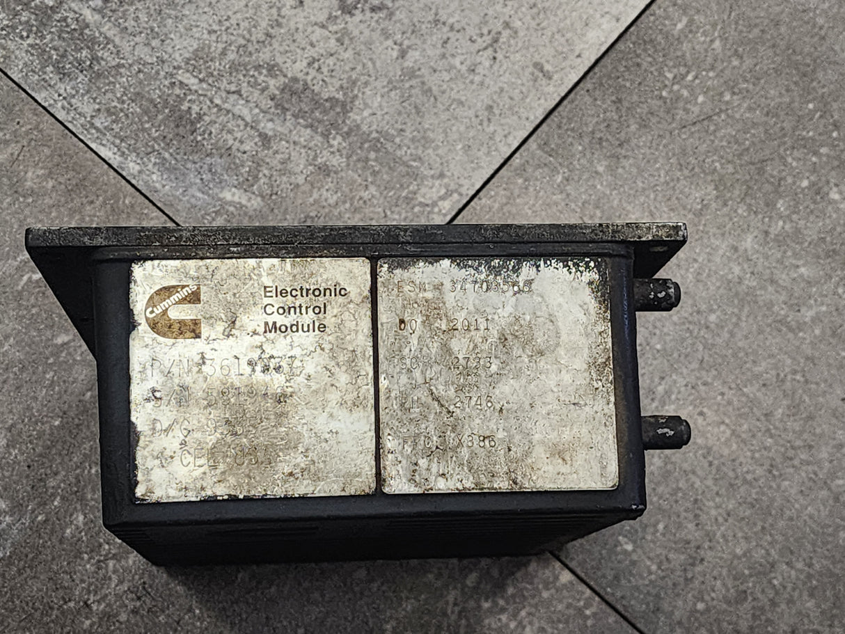 1993 Cummins L10-330E ECM Part # 3619037