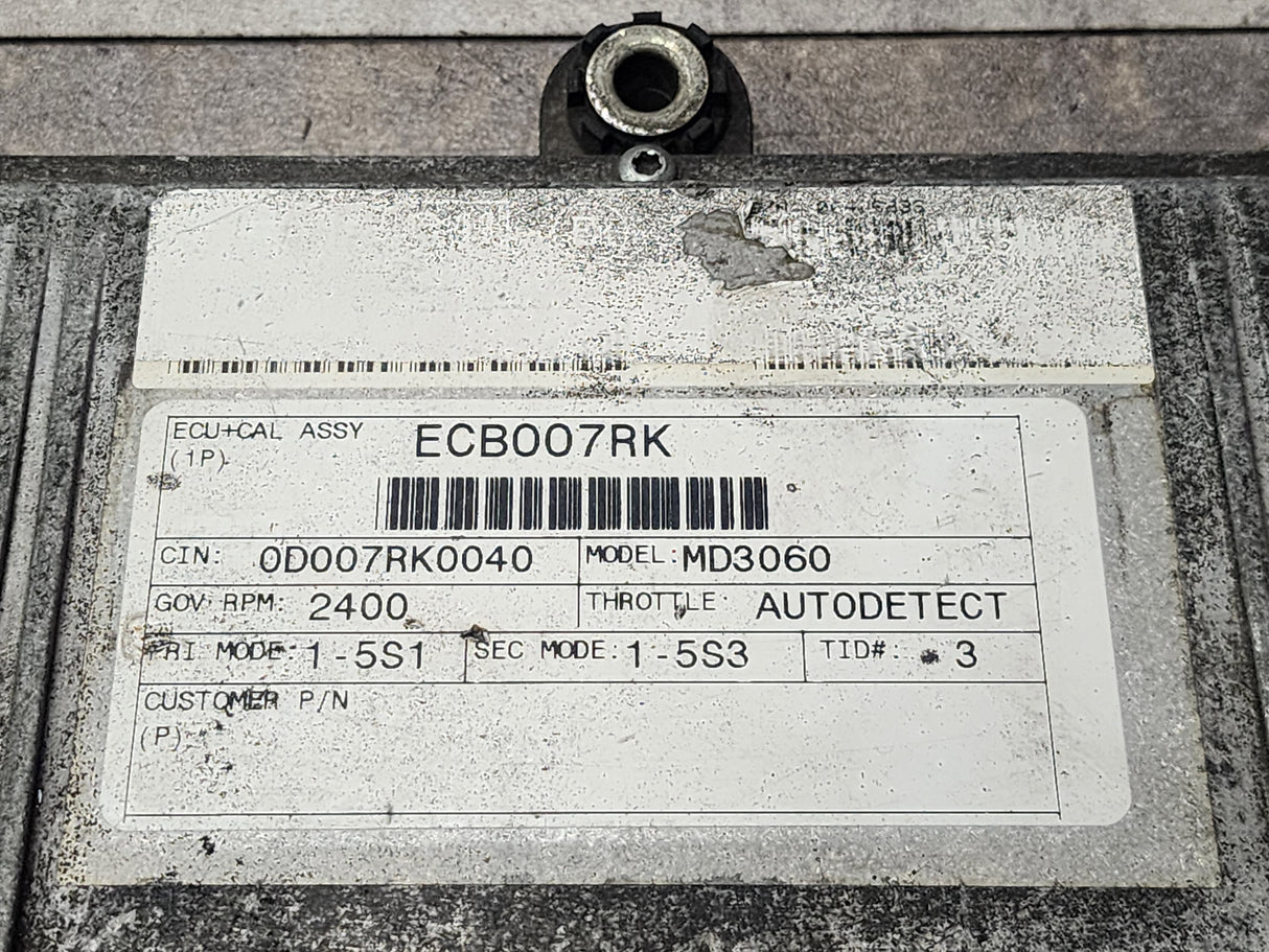 Allison MD3060 TCM, e11, 020911, ECU +CAL ASSY ECB007RK