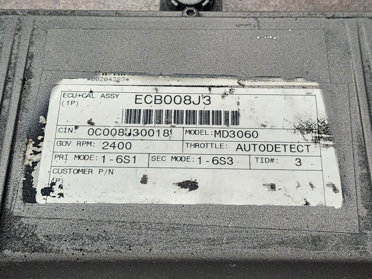Allison MD3060 TCM ECU+CAL ASSY ECB008J3
