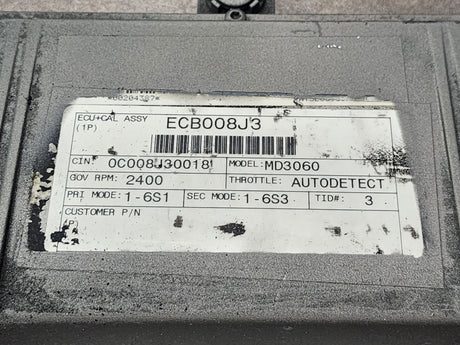 Allison MD3060 TCM ECU+CAL ASSY ECB008J3