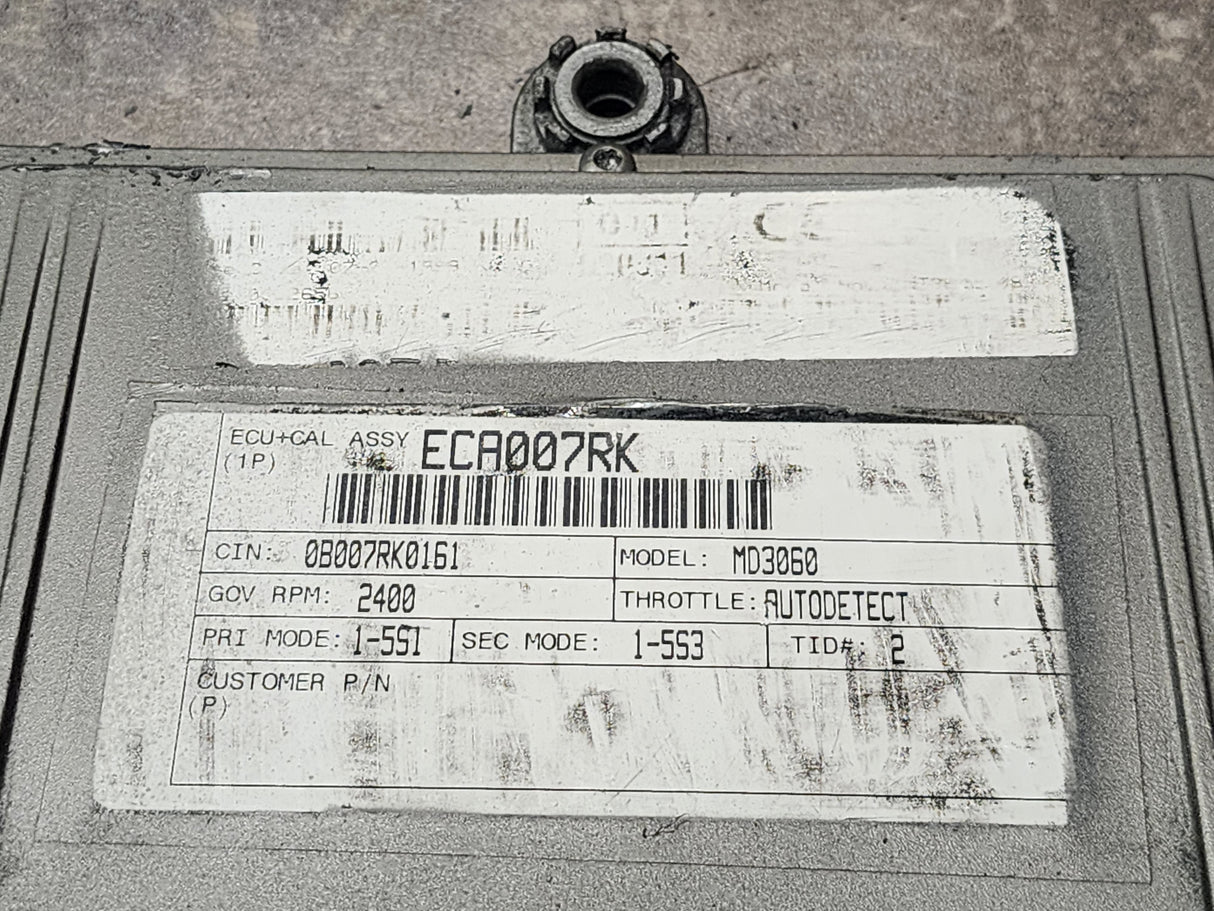 Allison MD3060 TCM ECU+CAL ASSY ECA007RK,Model No. WT3ECU908