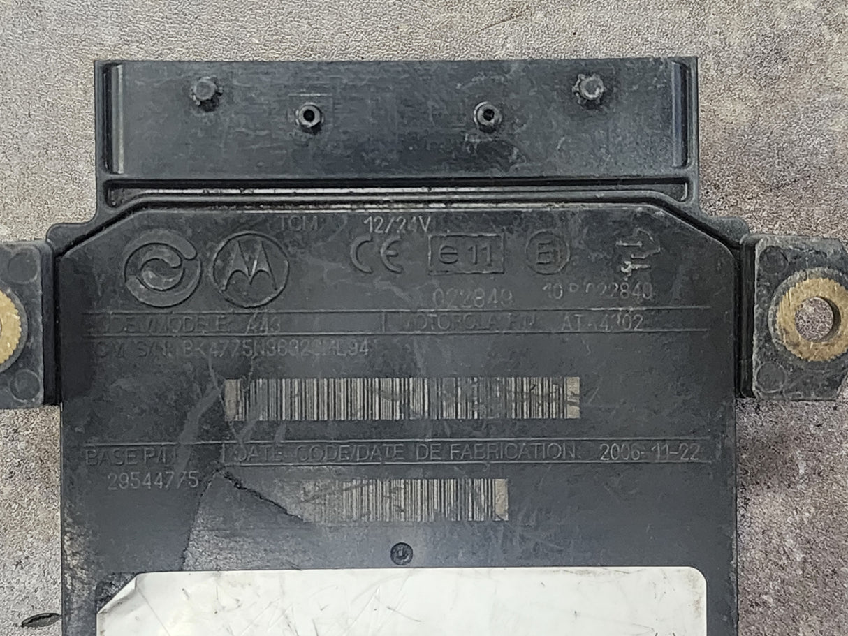 B300 Allison TCM Part # 29544775, Model No. A43, E11, 022849, 10R022849,