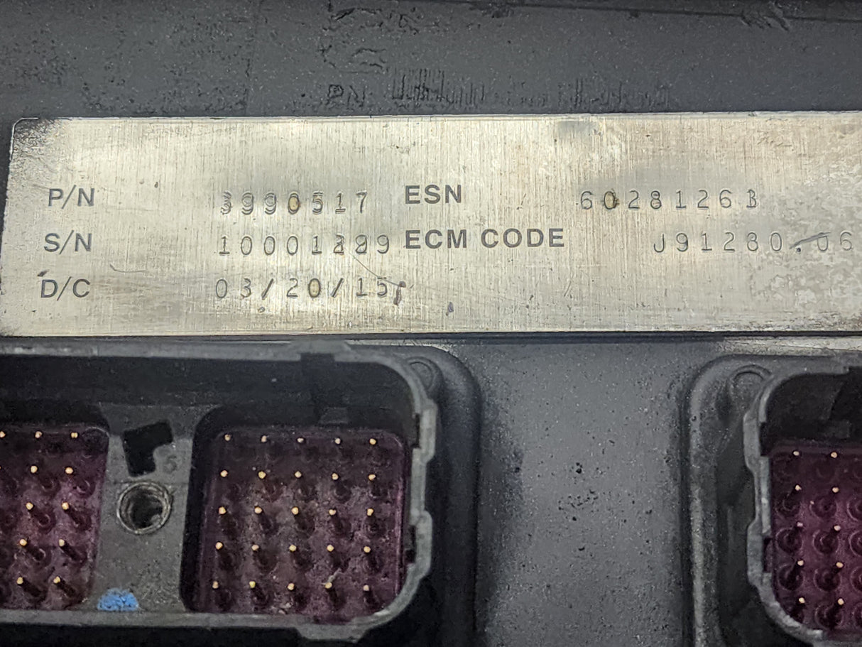 Cummins ISB ECM Part # 3990517 For Sale, NON-EGR Model, CM550