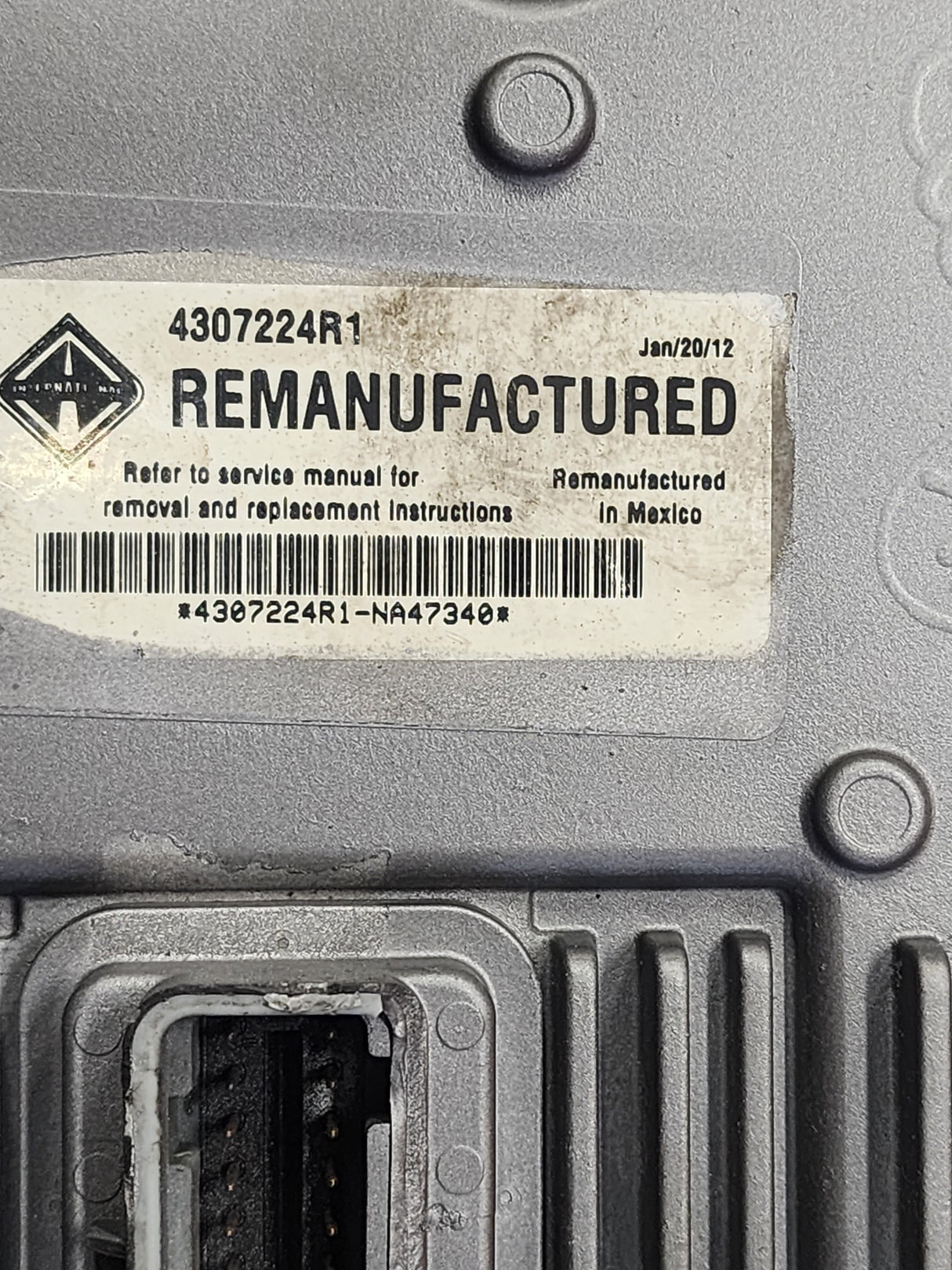 International DT466E ECM Part # 1839368C1, Other Part # 4307224R1, W/ EGR