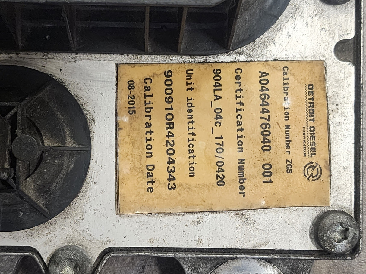 Mercedes OM904LA ECM Part # 007 446 7040, NON-EGR