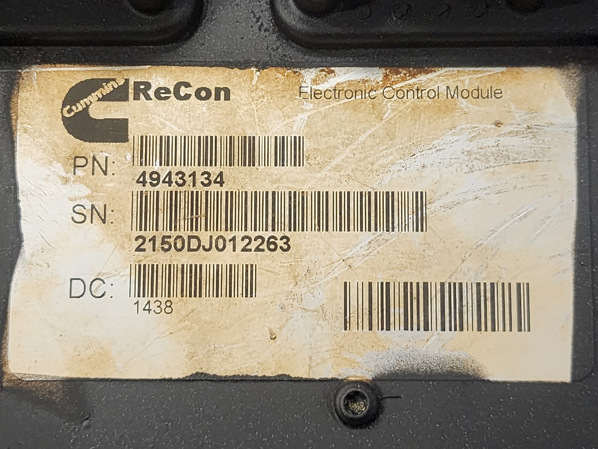 Cummins 5.9L Diesel Engine ECM Part # 4943134 For Sale, NON-EGR, CM2150