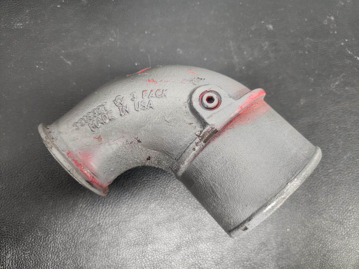 Cummins 3918327W3FACK, Air Intake Transfer Elbow Tube