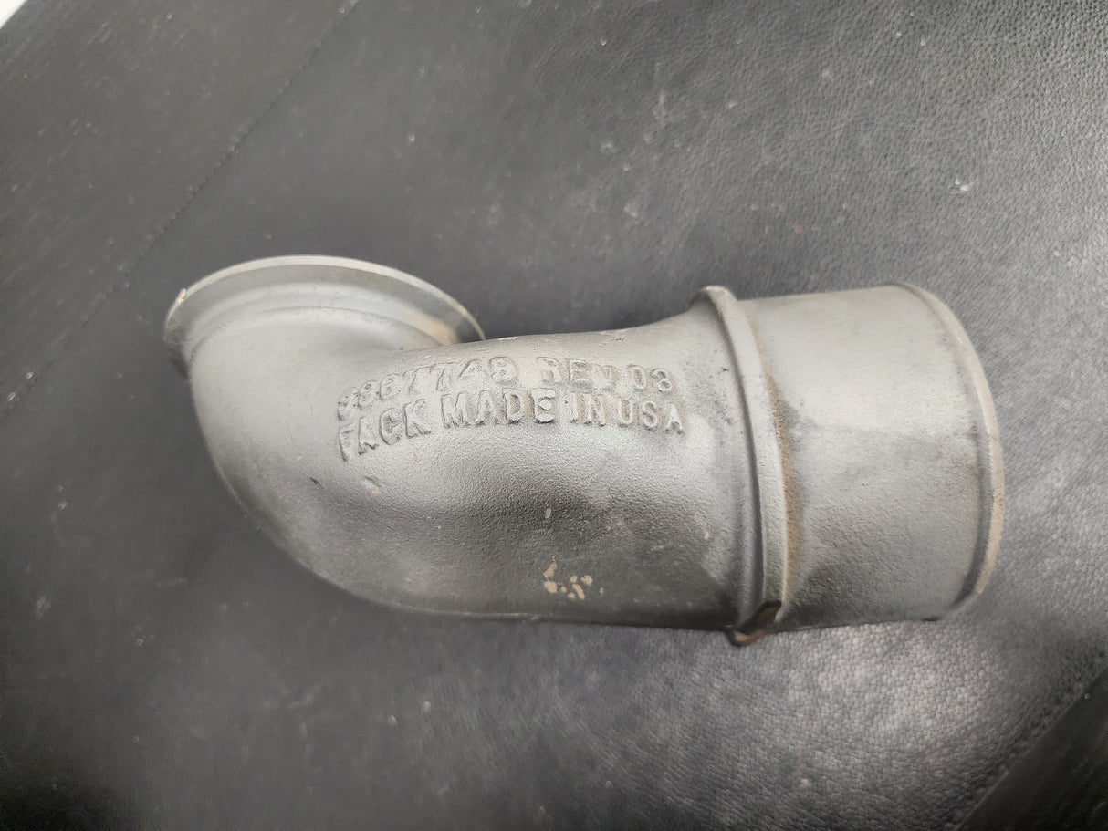Cummins ISC 3967749REV03FACK Air Transfer Elbow Tube For Sale