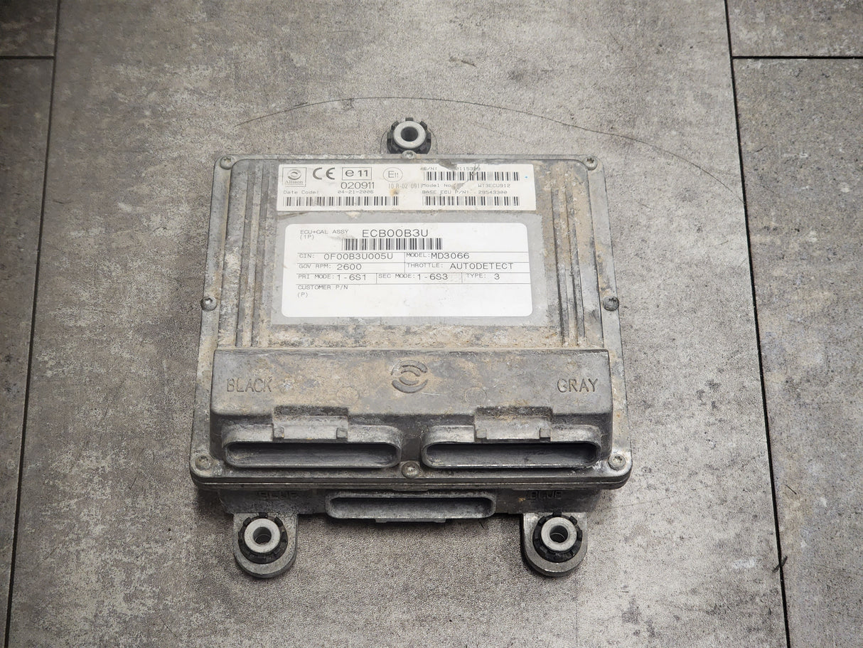 2006 Allison MD3066 TCM Part # 29543300, e11, 020911, Model No. WT3ECU912