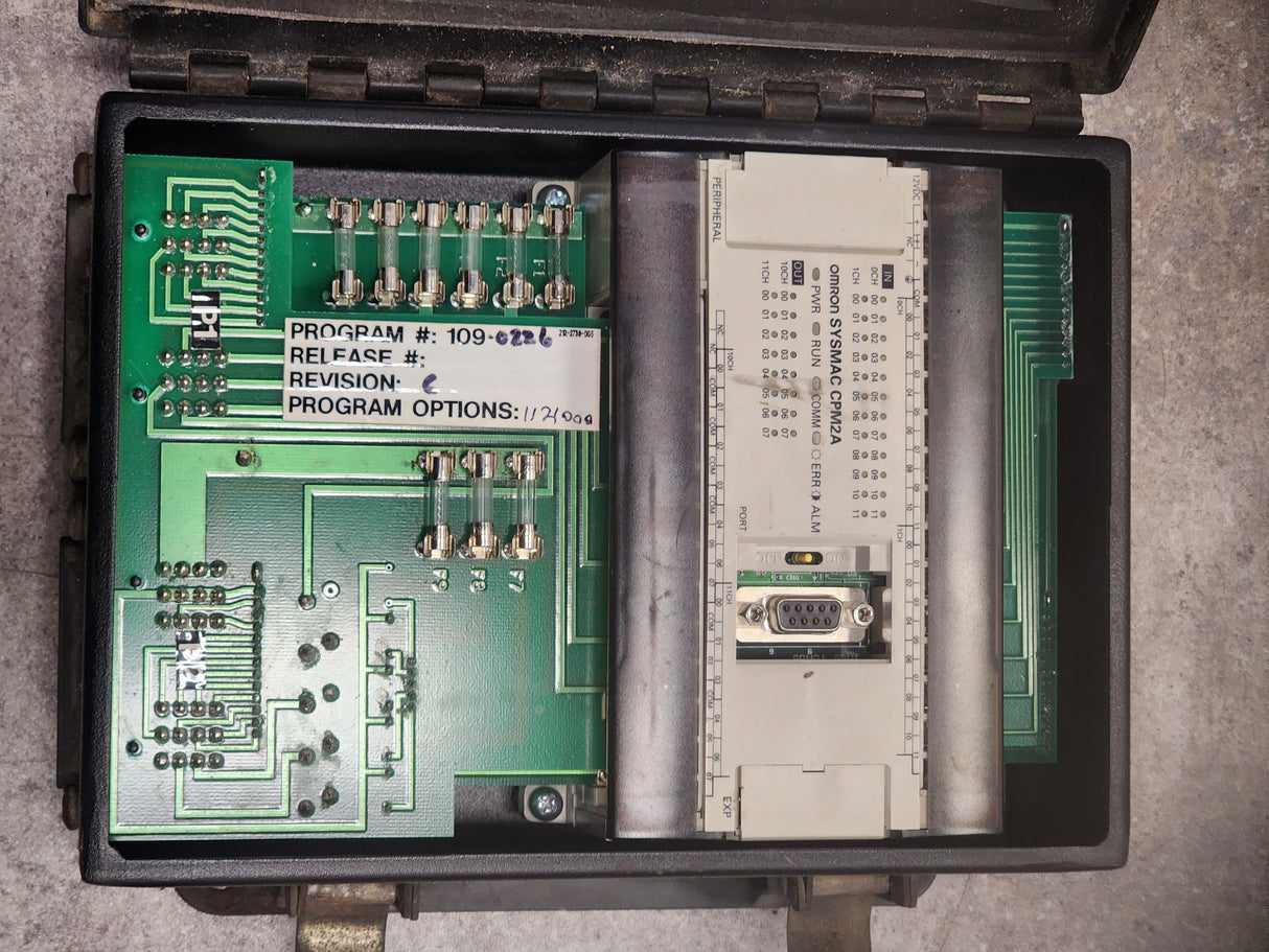 Truck Fuse Box Program # 109-0226, Program 2 # 112-1000, Omrom Sysmac CPM2A