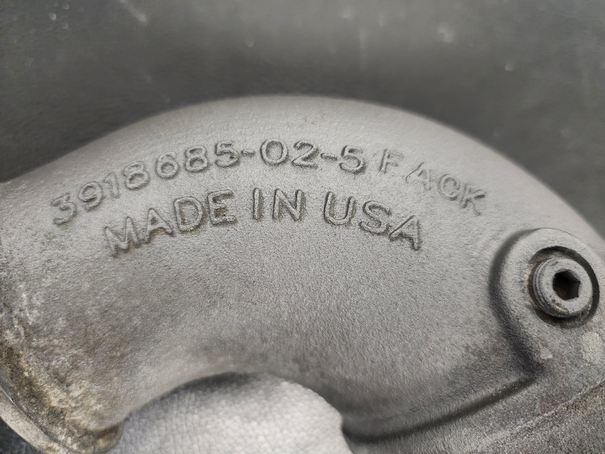 Cummins 3918685-02-5 FACK Air Transfer Elbow Tube For Sale, Elbow shape,