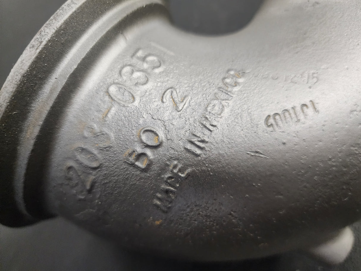 Caterpillar C11 2030351 B0 2 Air Transfer Intake Elbow Tube