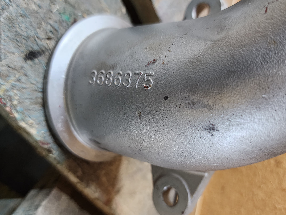 Cummins ISX15 Exhaust Transfer Connection Tube 3686375 For Sale