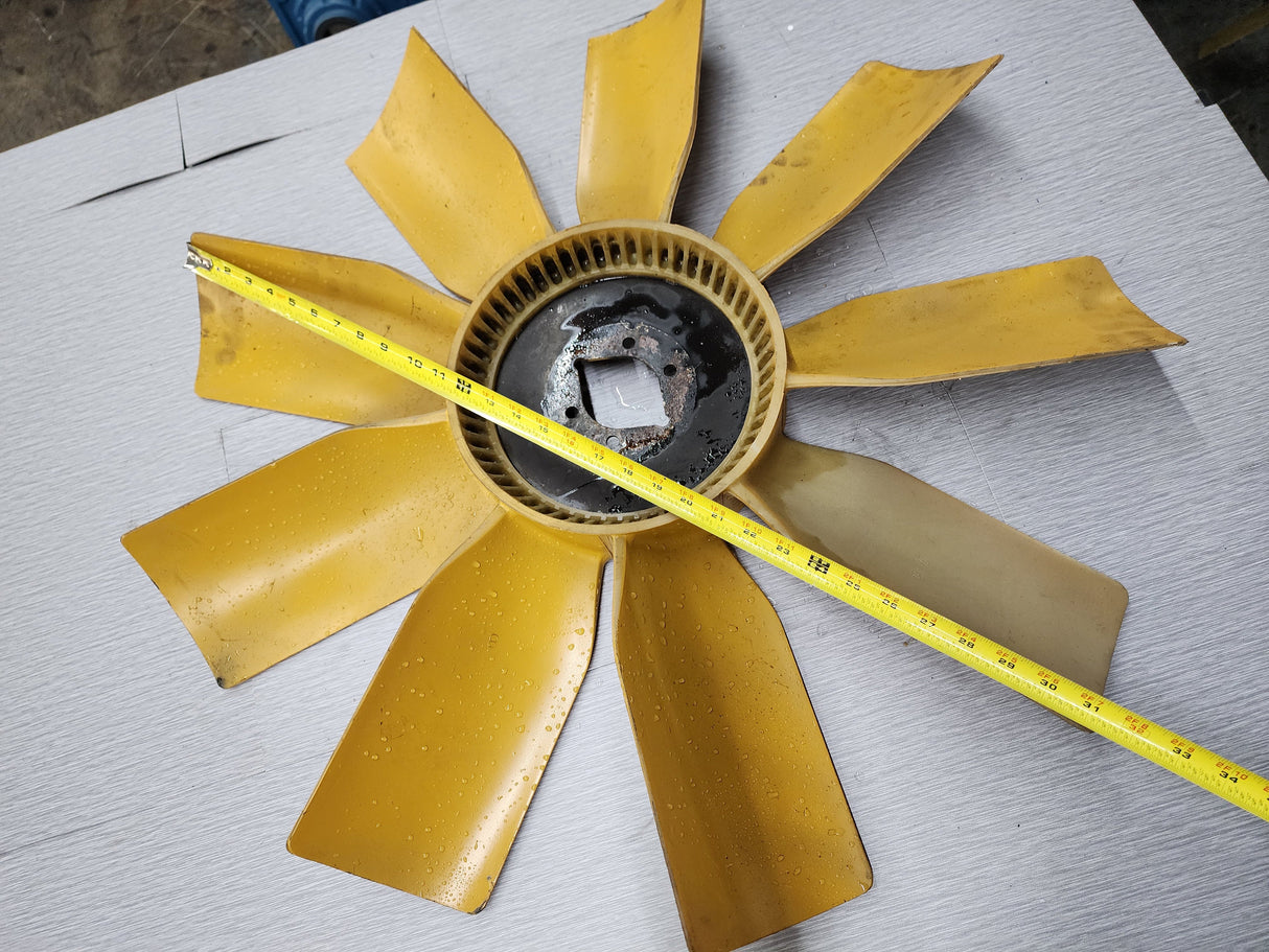 CATERPILLAR C15 FAN BLADE ASSEMBLY - 392-08 G32, PULLED OFF A CATERPILLAR C15