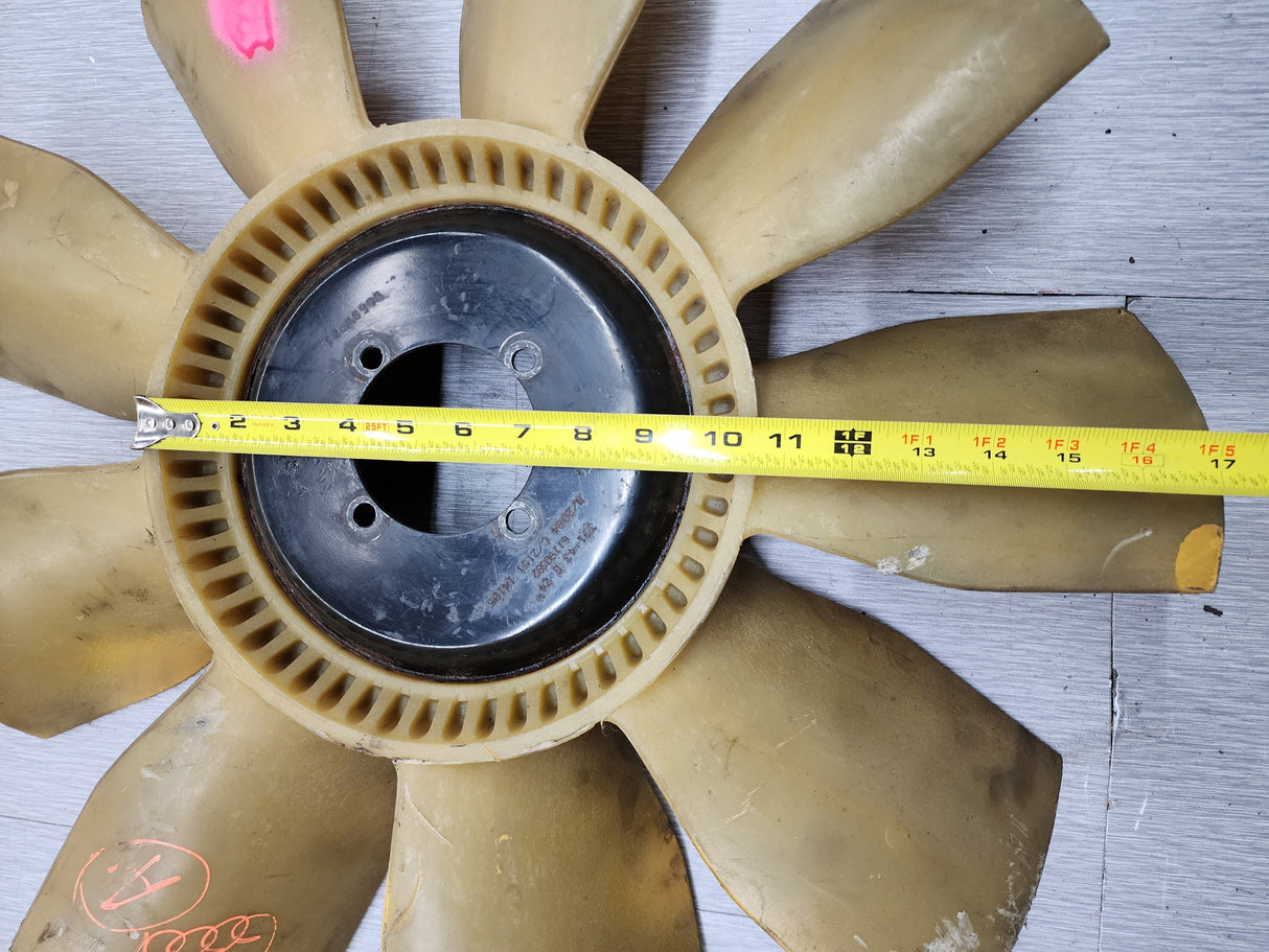 MACK AI FAN BLADE ASSEMBLY - 61190307, PULLED OFF A MACK AI
