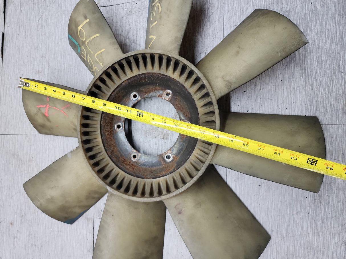 25” Fan Blade, 8 Blade, 25” INCHES