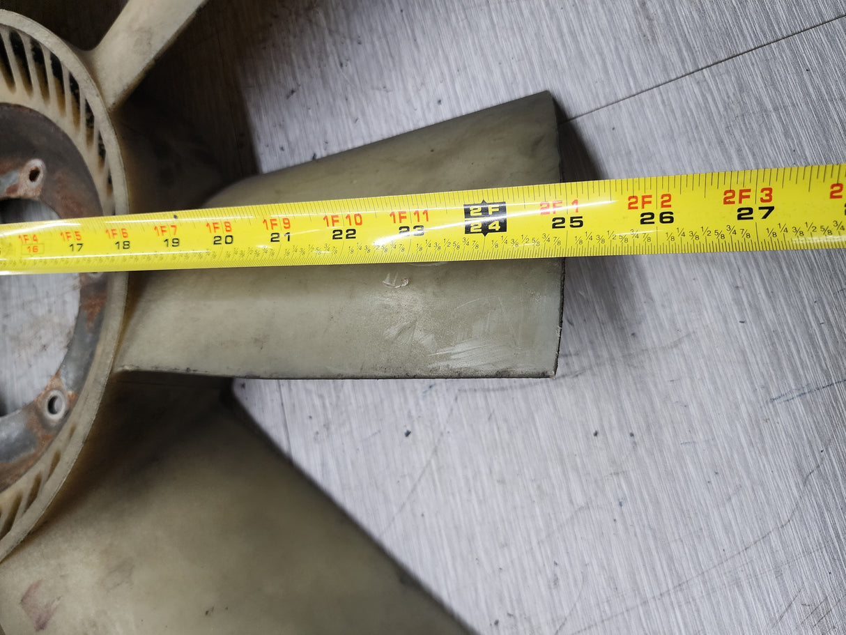 25” Fan Blade, 8 Blade, 25” INCHES