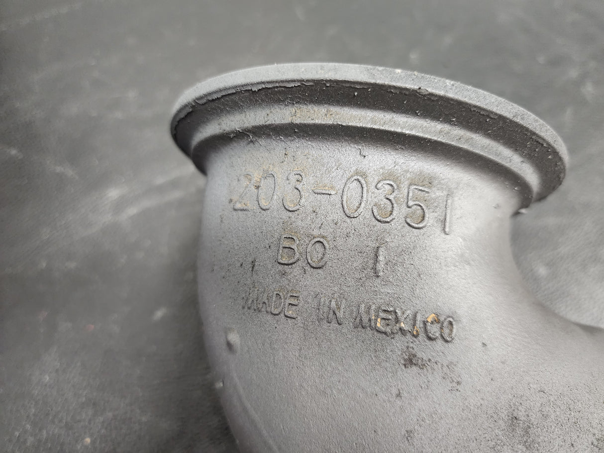 Caterpillar C11 2030351 B0 1 Air Transfer Intake Elbow Tube