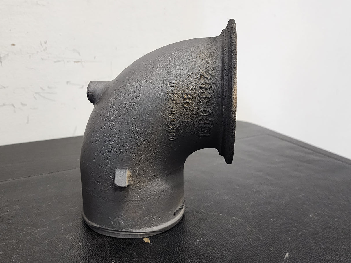 Caterpillar C11 2030351 B0 1 Air Transfer Intake Elbow Tube